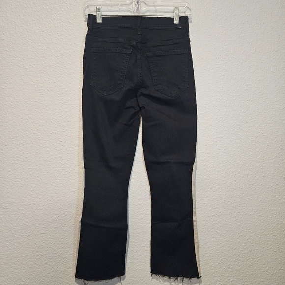 Mother Women's The Insider Crop Step Fray Guilty Racer High Waist Jeans Size 26 - Picture 4 of 14